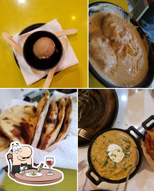 Food at HappyTite Restaurant