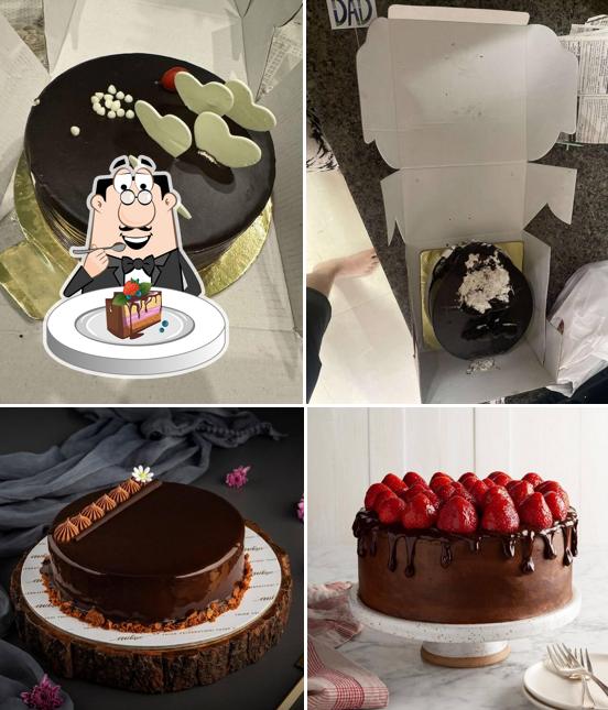 Chocolate cake at Hola Cakes