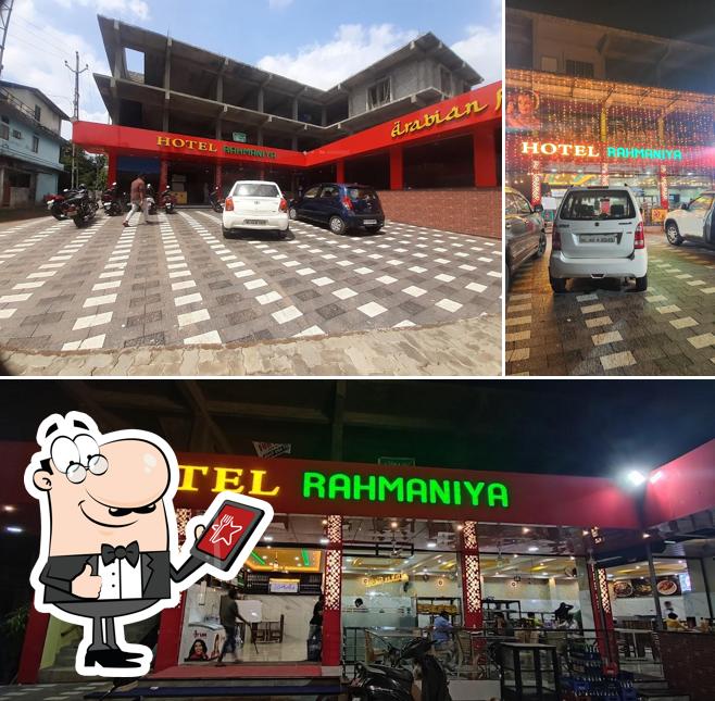 The exterior of Hotel Rahmaniya