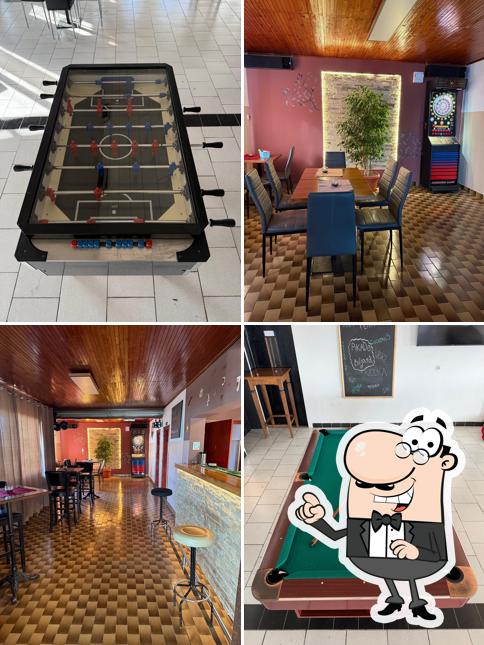 Gli interni di M BAR