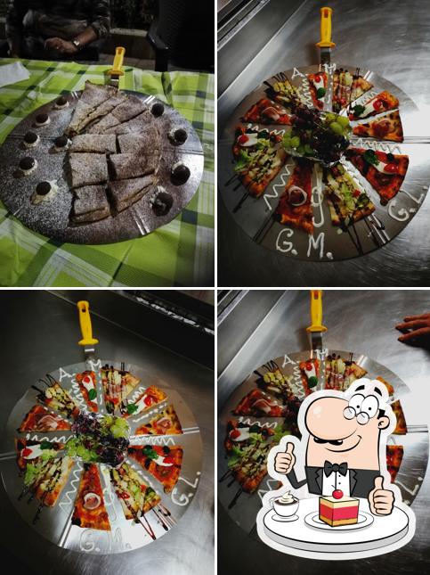 Pizzeria Luna Rossa offre un'ampia varietà di dolci