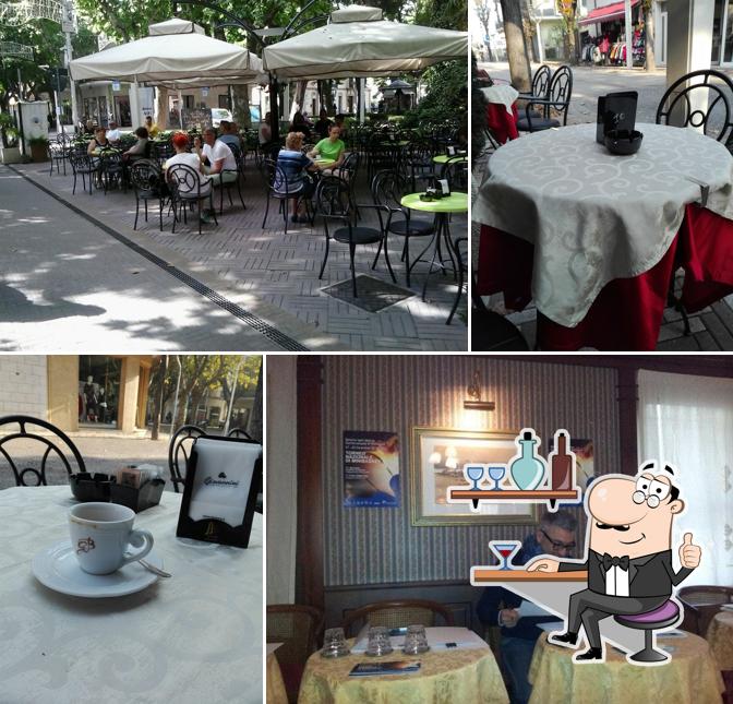 Gli interni di Gran Bar