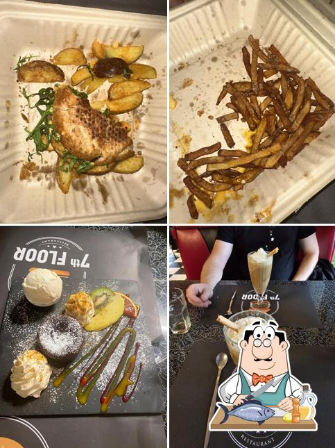 Salmone grigliato al 7Th Floor - 7Th Sky