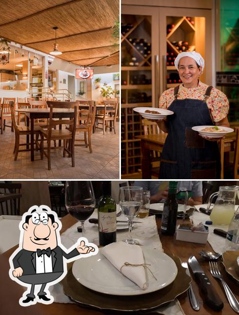 O interior do Balaio De Manga Restaurante