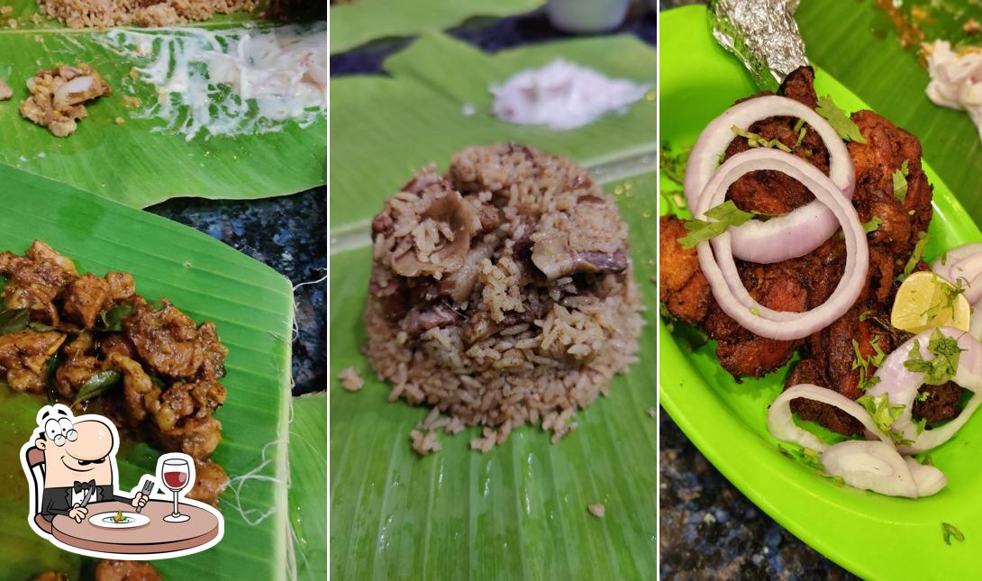 Food at Dindigul Soundar Briyani