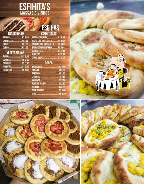 Platos en Esfihita's Esfiharia e Pizzaria Sumaré