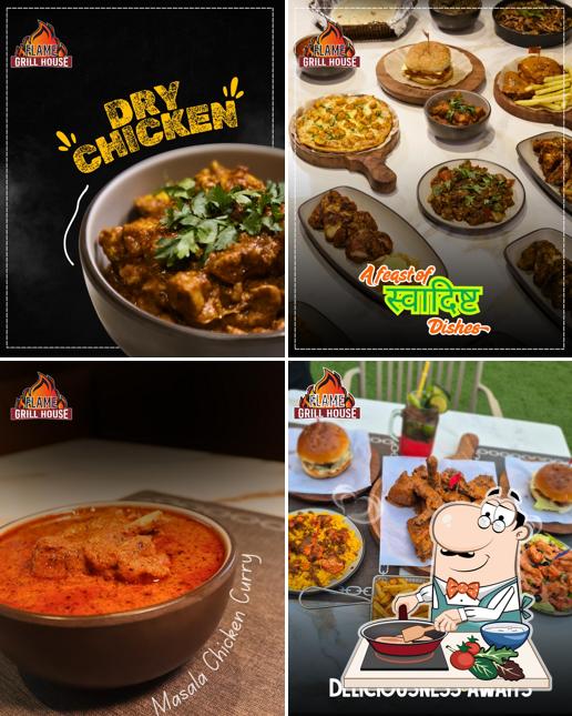 Chicken curry at Flame Grill House