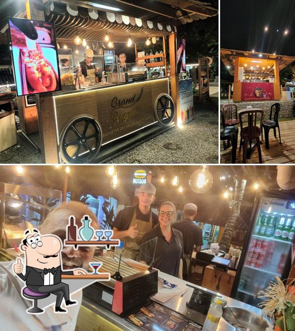 O interior do Grand Baguet