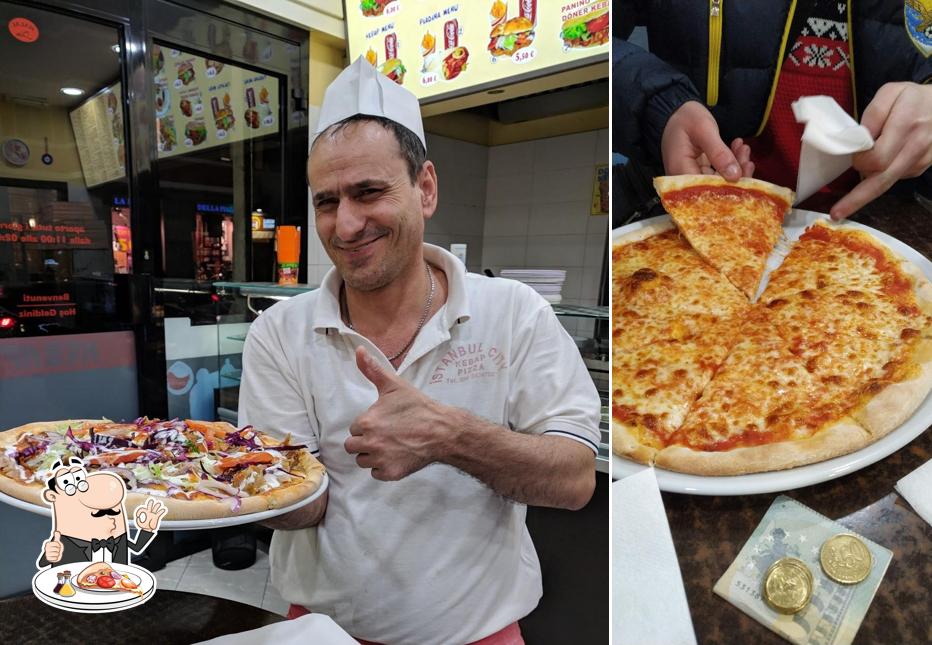 Prova una pizza a Istanbul City Turkish Kebap Pizzeria