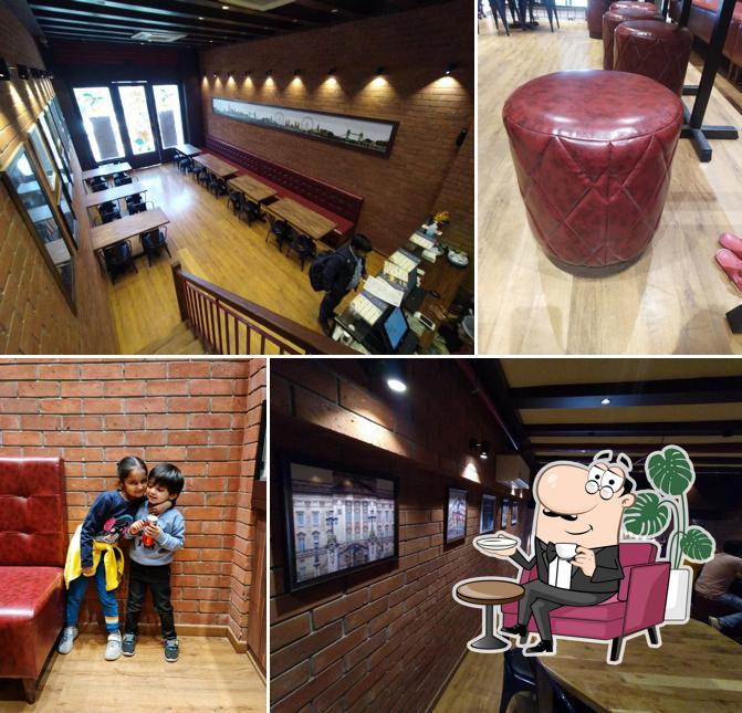 Check out how London Yard Pizza looks inside