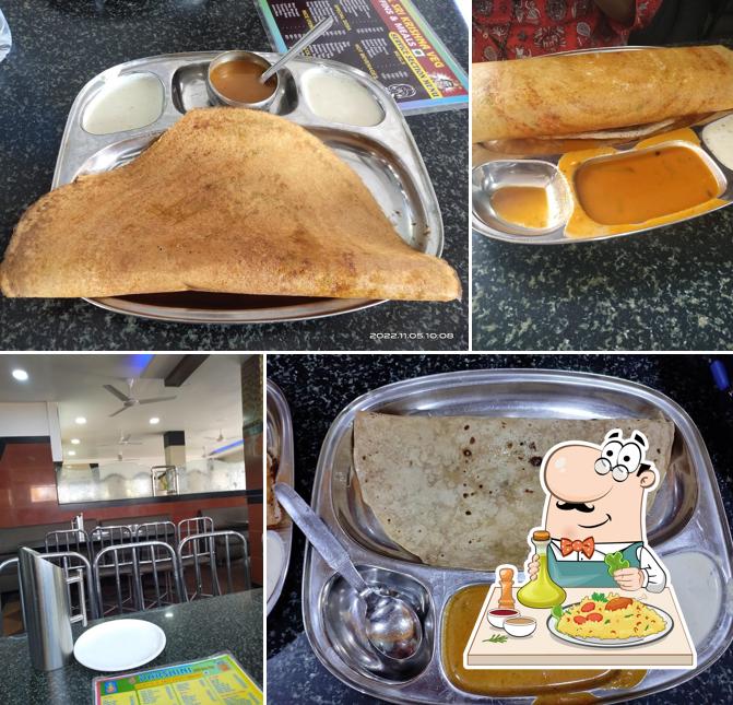 Food at SRI KRISHNA VEG HOTEL