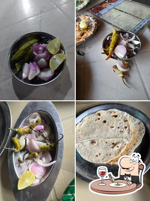 Food at Sri Venkata Chalapathi Dhaba