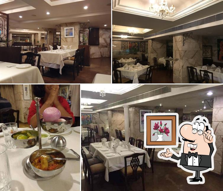 The interior of Sheetal Grille