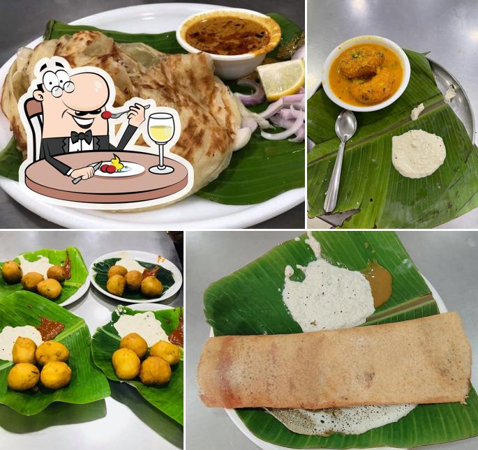 Food at Sri Satya Sai Hotel