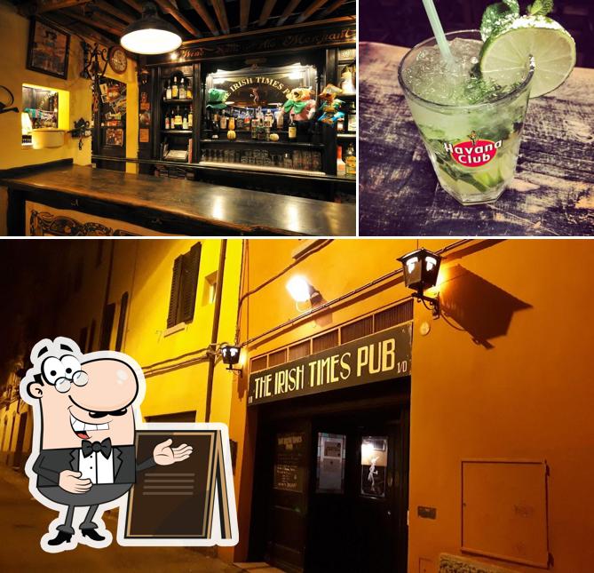 La immagine della esterno e bevanda di The Irish Times Pub