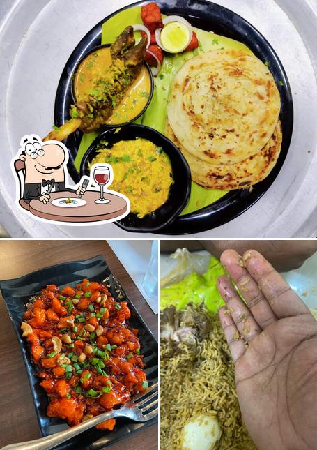 Food at Salem RR Biriyani Unavagam