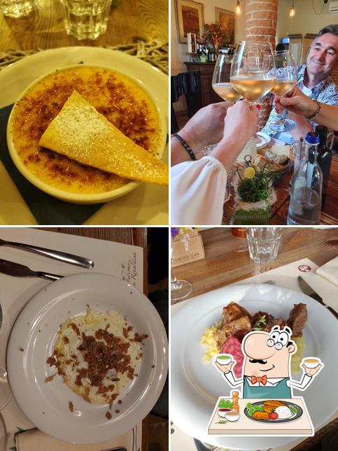 Creme brulee al Agriturismo La Rinaldina