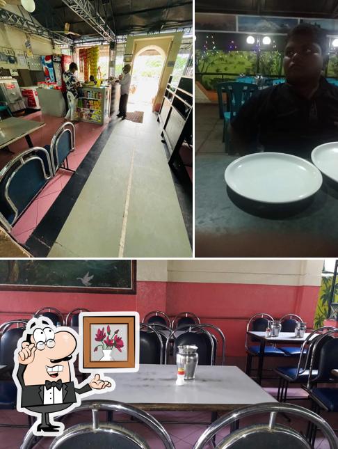 The interior of Hotel Ayodhya