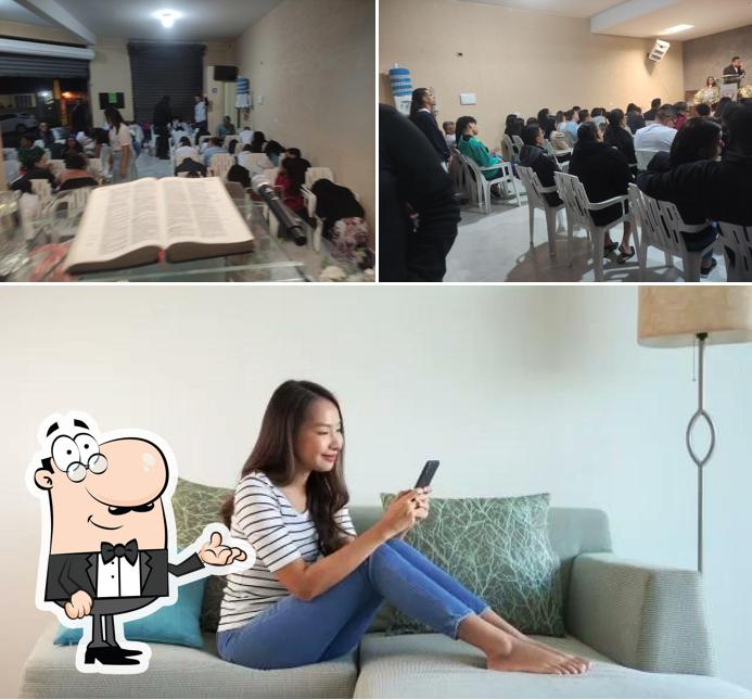 Veja imagens do interior do Pizzaria Spezzato