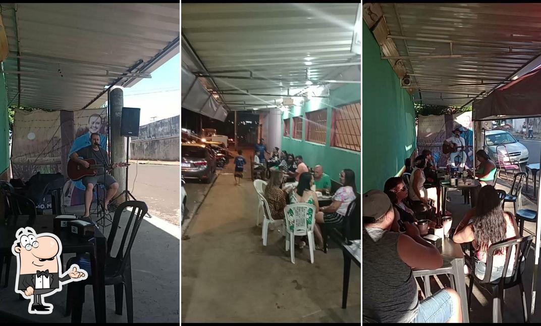 O interior do Espetinho veloso