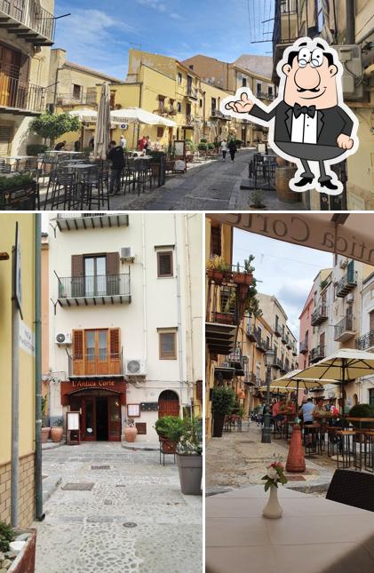 Gli interni di L'antica corte