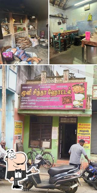 The interior of Mooli parotta hotel