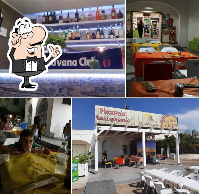 Gli interni di Mordi e fuggi Pizzeria