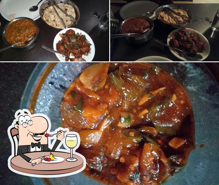 Food at The Highway Restaurant