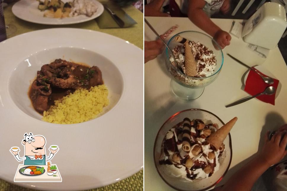 Platti al Ristorante Da Romolo