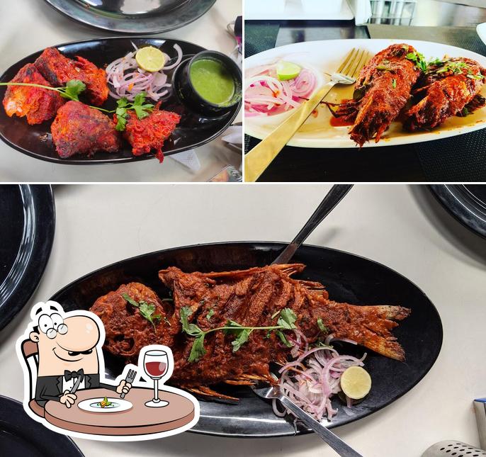 Food at Arabian Garden - Seafood Restaurant