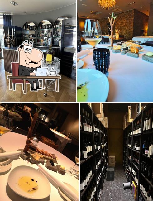 Gli interni di DAM boutique hotel & restaurant