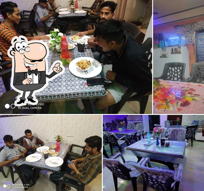 The interior of Garden Hotel