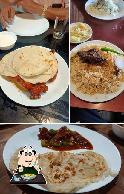 Food at BarbiQ Cafe, Vallithode