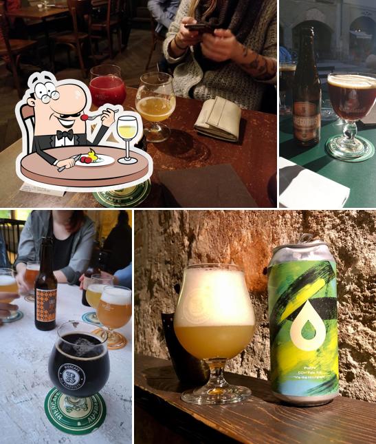 Platti al Biercafé Au Trappiste