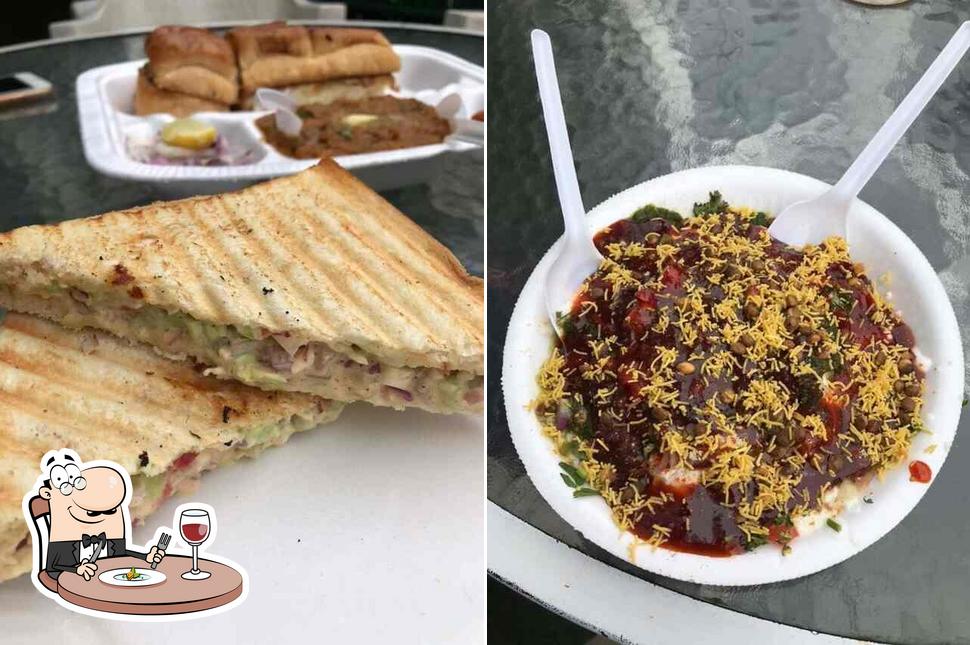 Food at Coffee Statue Circle