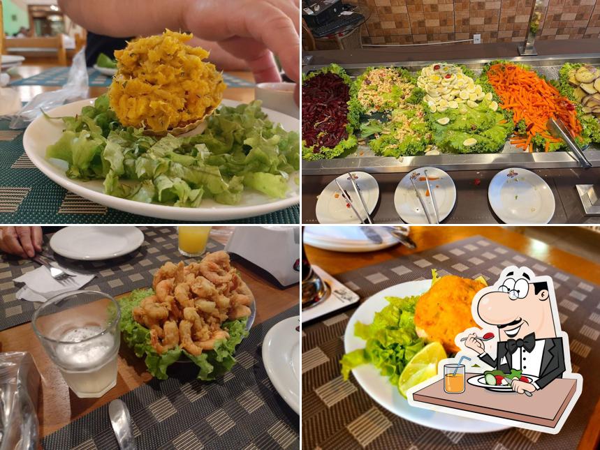 Comida em Fried Fish Vilarejo