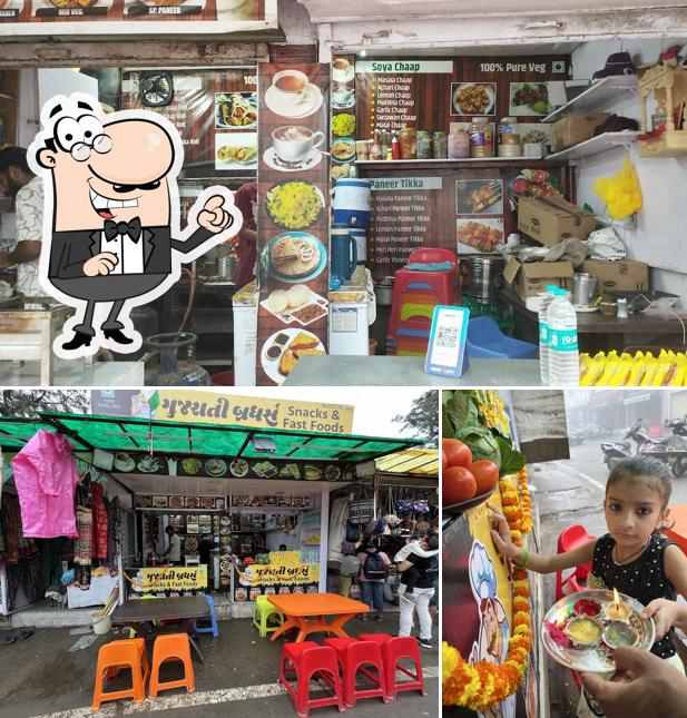 Among various things one can find interior and exterior at GUJRATI BROTHER'S SNACKS AND FASTFOOD