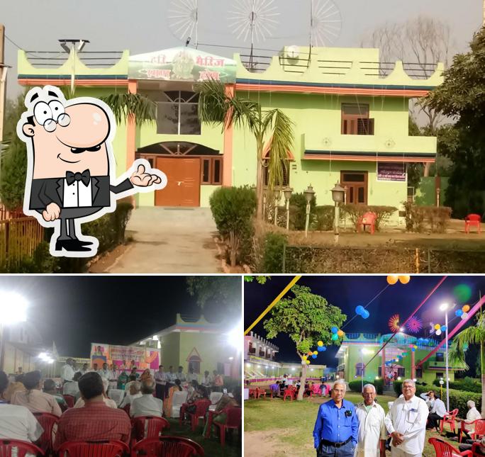 The restaurant's interior and exterior