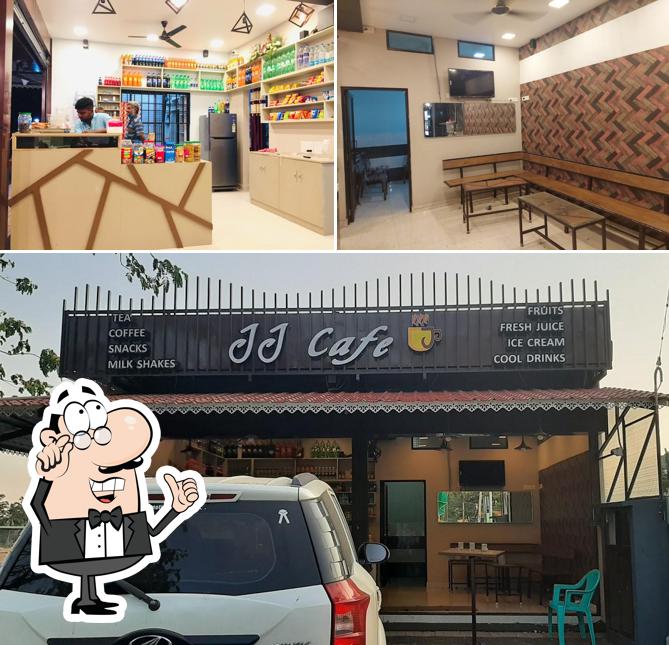 The interior of JJ Cafe