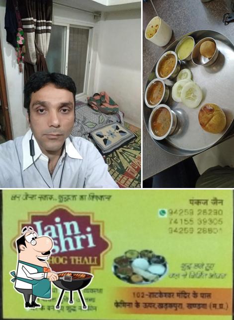 Here's a picture of Jain Shri Rajbhog Thali