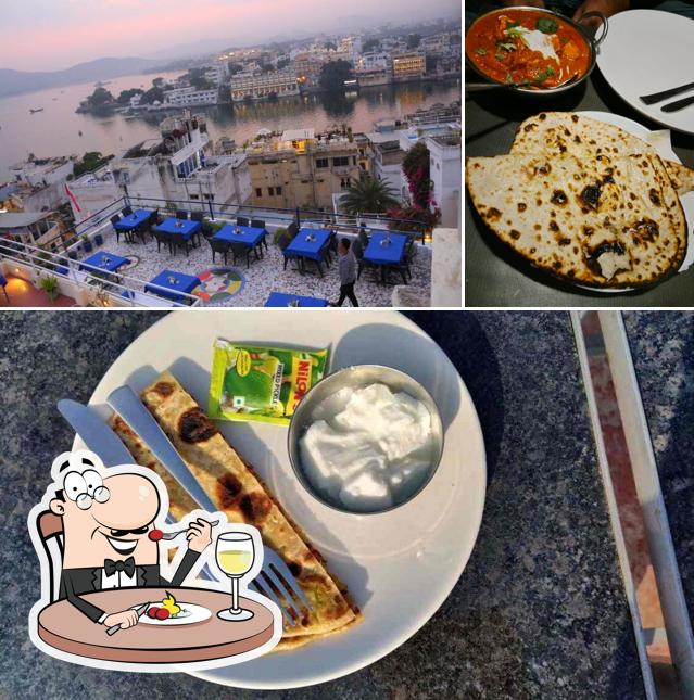 Food at NAZARA BY LAKE VIEW HIGHEST ROOF TOP