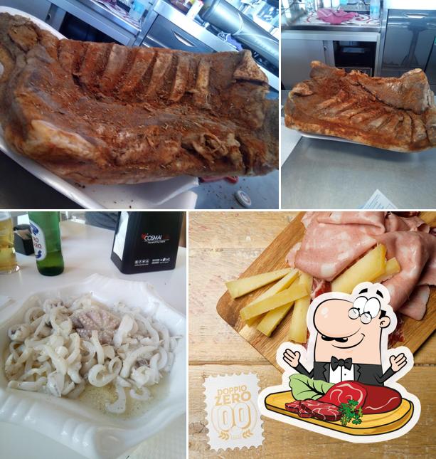 Ordina i piatti di carne a Pizzeria Doppiozero