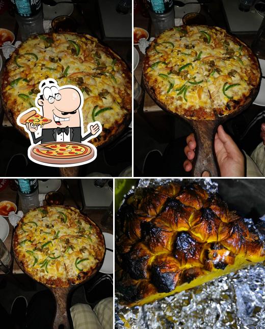 Order pizza at THE SMOKED BBQ