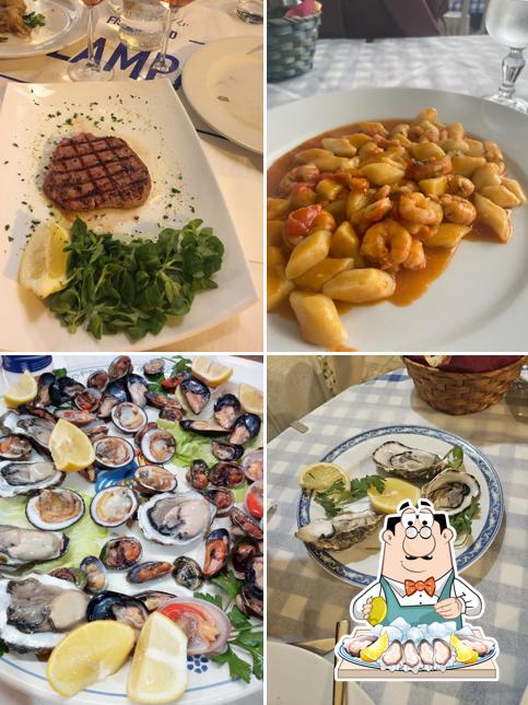 Ostriche al Trattoria La Paranza