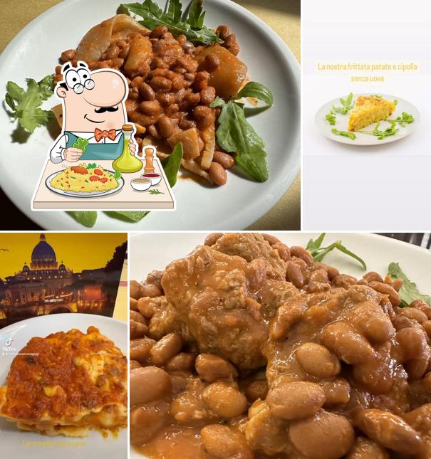 Fagioli stufati al Trattoria Vaticano Giggi