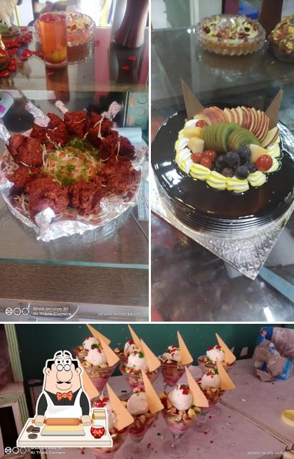 Order one of the sweet dishes
