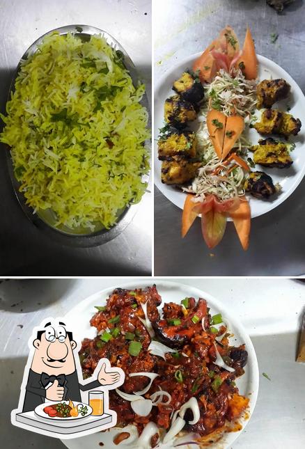 Food at Sunrise restaurant