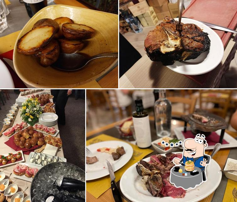 Cibo al Trattoria Falconi