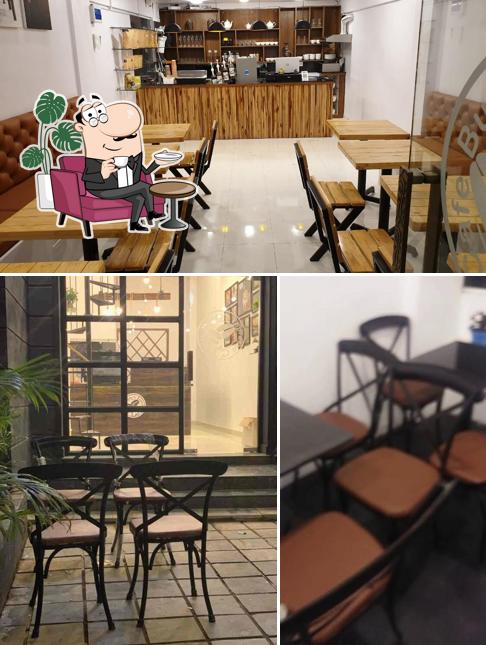 The interior of Cafe Buddys Espresso - Best Cafe in Akurdi