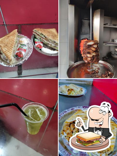 Grilled cheese sandwich at Al-Chef Cafeteria